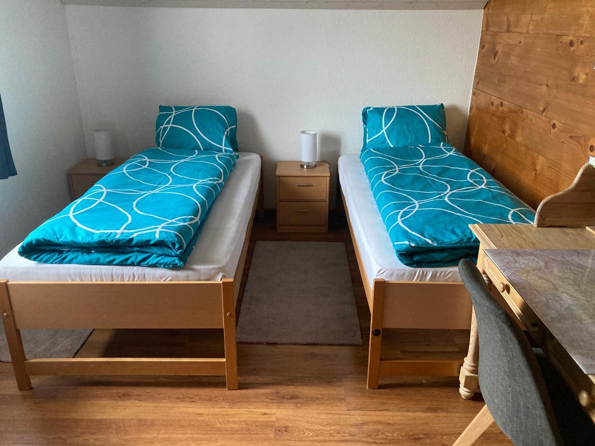 Appartamento Haus Dorfblick Grächen Esterno foto