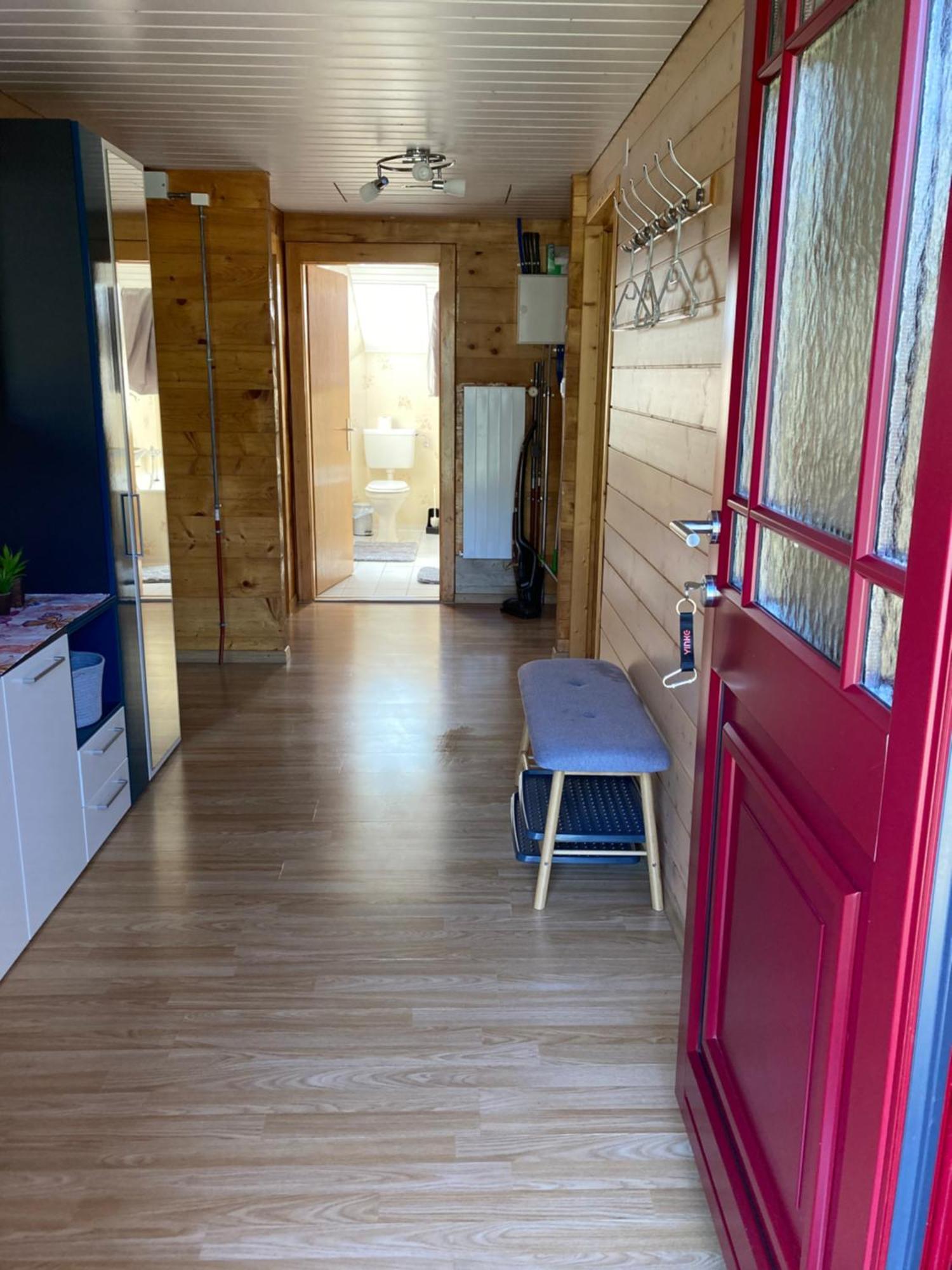 Appartamento Haus Dorfblick Grächen Esterno foto