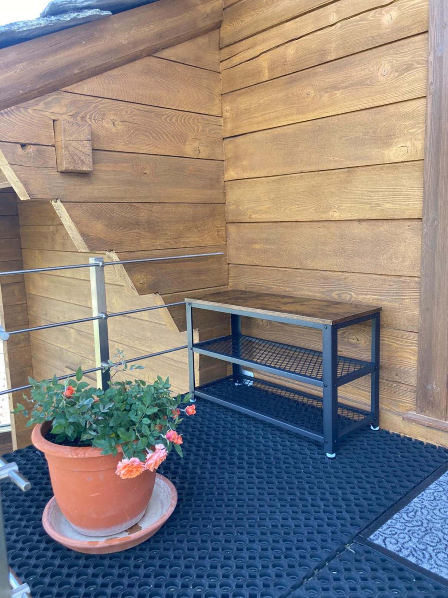 Appartamento Haus Dorfblick Grächen Esterno foto