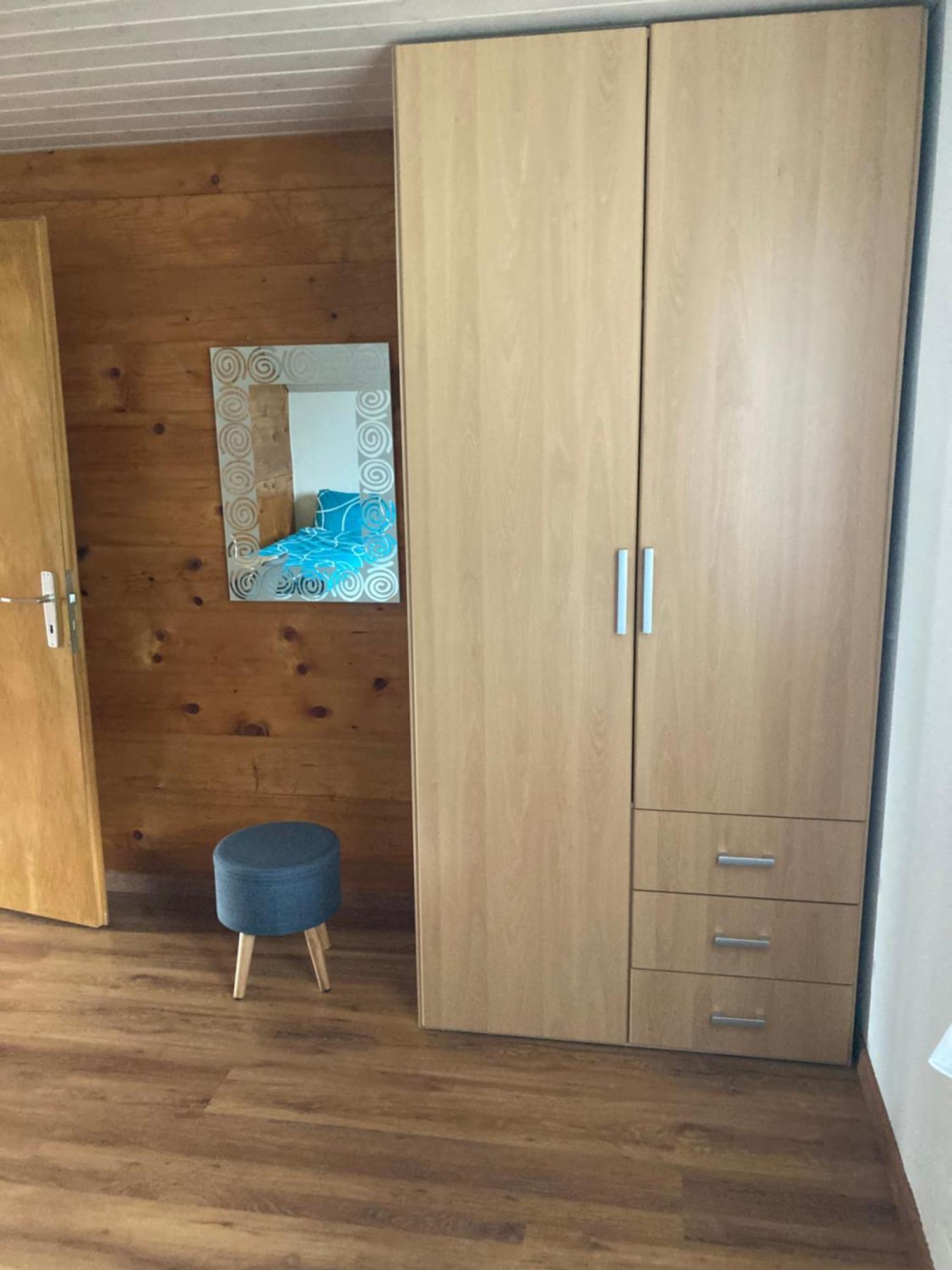 Appartamento Haus Dorfblick Grächen Esterno foto